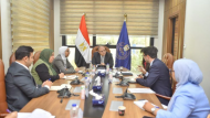 رئيس هيئة الدواء يجتمع مع مسئولي السياسات التجارية في السفارة البريطانية بمصر ونائب مفوض التجارة في إفريقيا